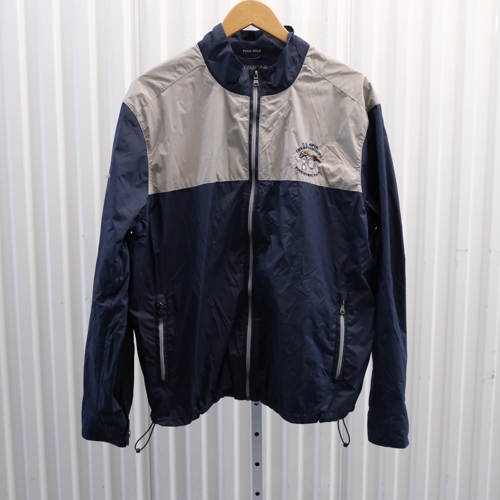 Polo Golf Ralph Lauren Jacket  Men's Size Large Navy Blue US Open 2014